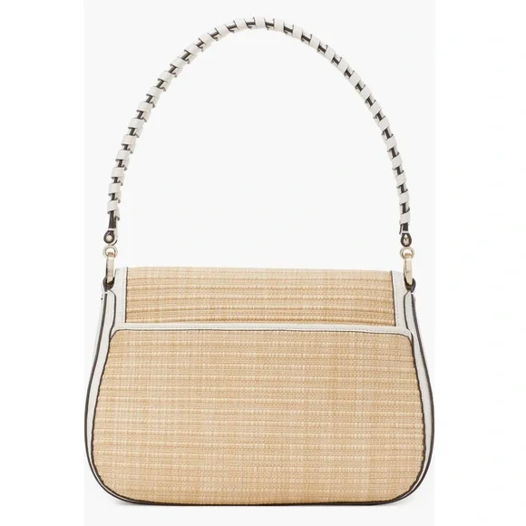 NWT - Kate Spade Woven Straw Convertible Bag - Picture 4 of 5